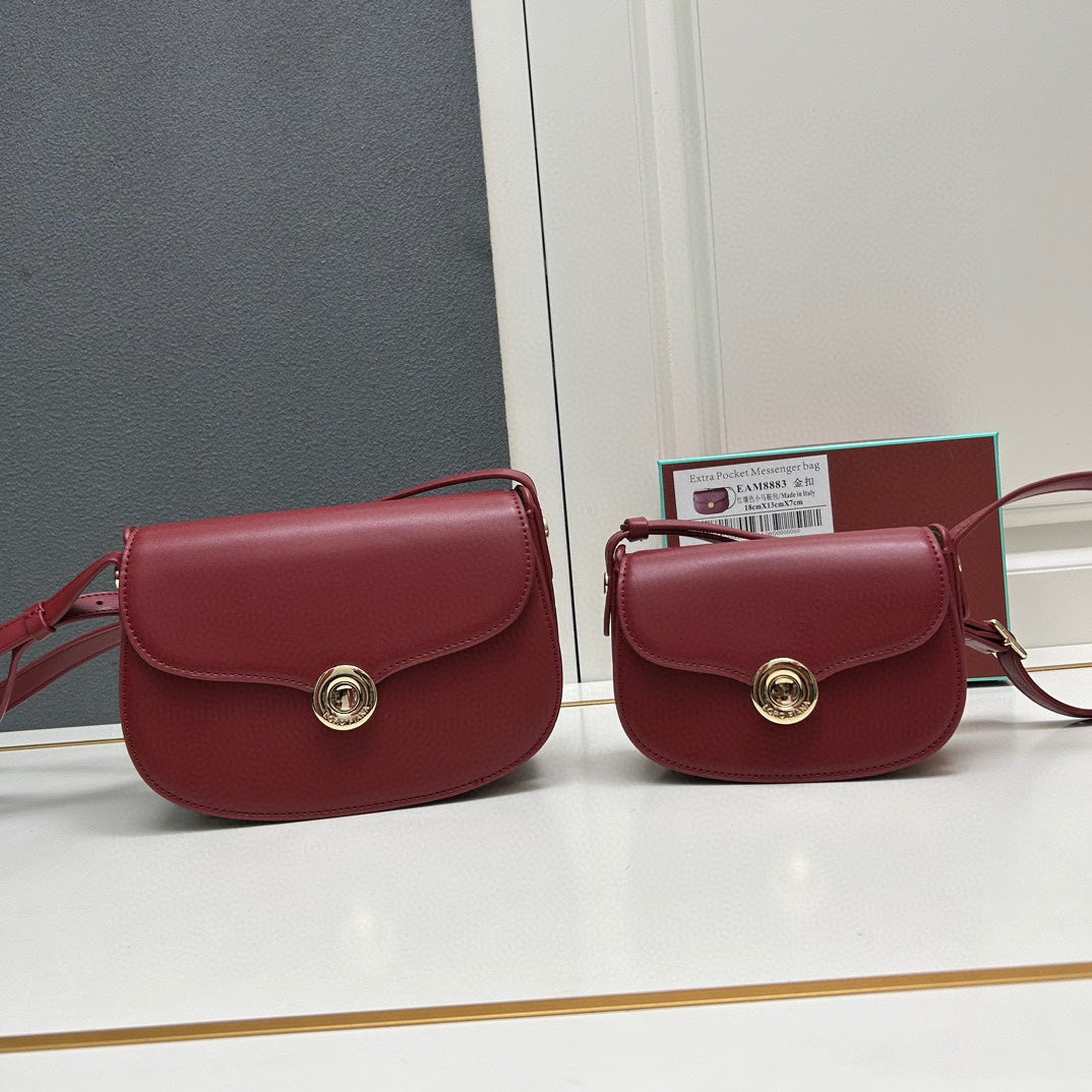 Loro Piana ghiera mini leather crossbody bag - lotus root