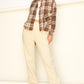Wonder Away Plaid Button Down Shirt