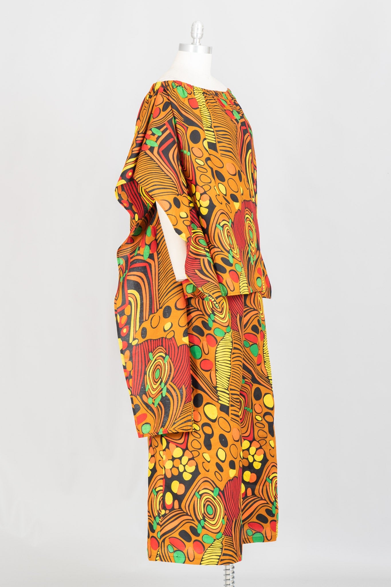 KaraChic Authentic African Print 2 Piece Pant Set- FG