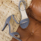 OASIS SOCIETY Dublin - Metal Stud Open Toe Heels