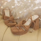 OASIS SOCIETY Zoey - Knotted Band Platform Heels