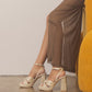 OASIS SOCIETY Zoey - Knotted Band Platform Heels
