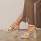 OASIS SOCIETY Zoey - Knotted Band Platform Heels