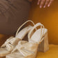 OASIS SOCIETY Zoey - Knotted Band Platform Heels