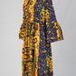 KaraChic African Print Maxi Dress- FG