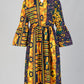 KaraChic African Print Maxi Dress- FG