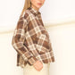 Wonder Away Plaid Button Down Shirt