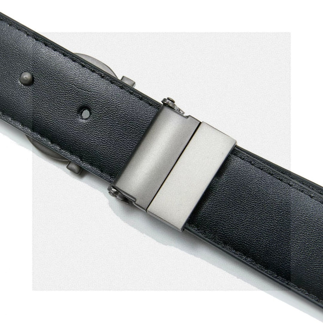 Calvin Klein Jeans reversible grained synthetic leather belt