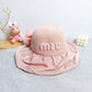 Girls' Summer Princess Style Cherry & Bowknot & Straw Woven Sun Hat For Beach, Everyday Wear, Outdoors