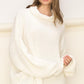 Cuddly Cute Turtleneck Oversized Sweater