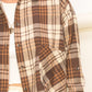 Wonder Away Plaid Button Down Shirt
