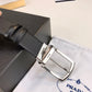 PRADA Leather Belt Men Black