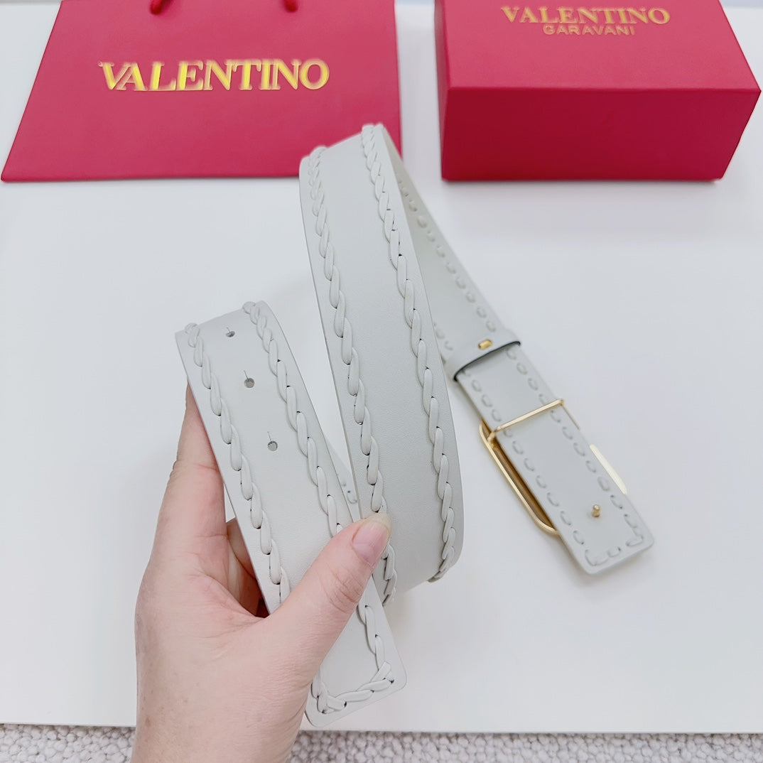 VALENTINO GARAVANI VLogo Signature 20 reversible leather belt