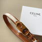 CELINE | Medium Triomphe Belt in Triomphe Canvas