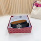 Tory Burch | Plain Leather Outlet Belts