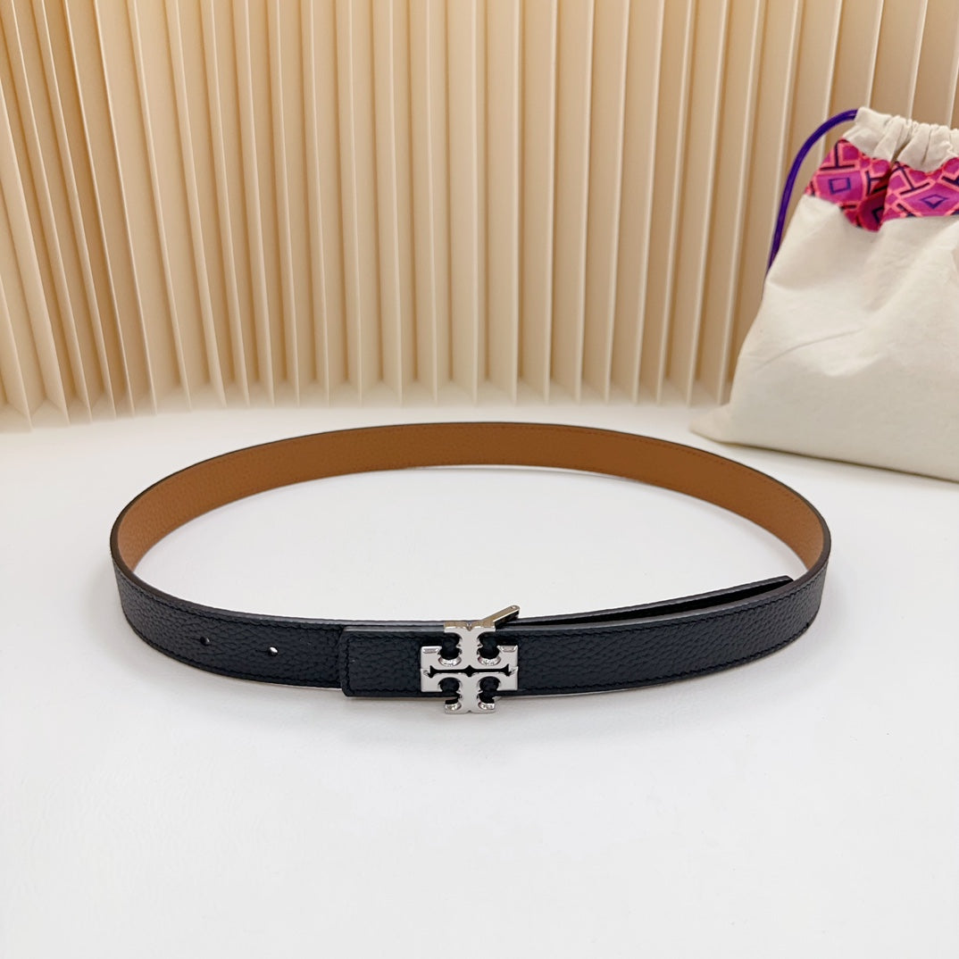 Tory Burch | Plain Leather Outlet Belts