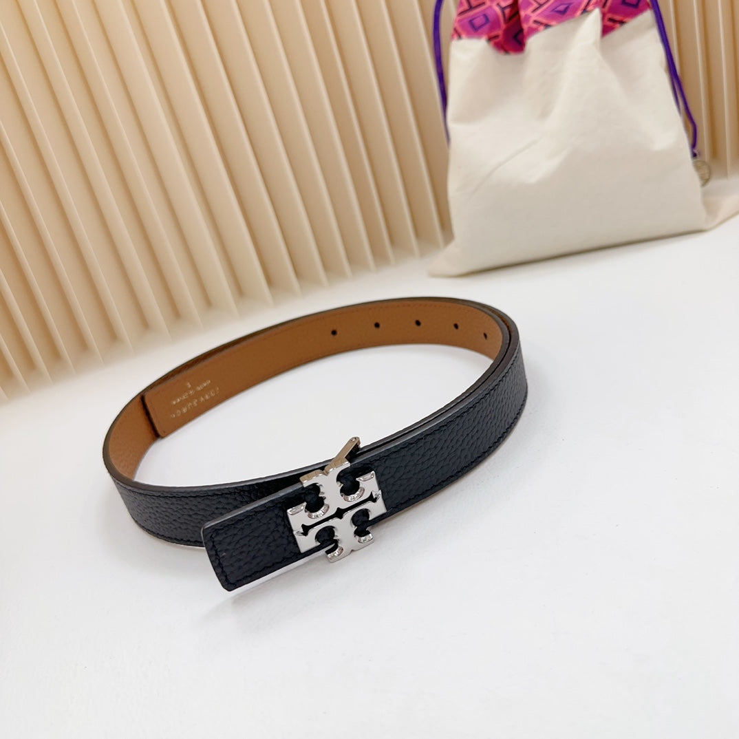 Tory Burch | Plain Leather Outlet Belts