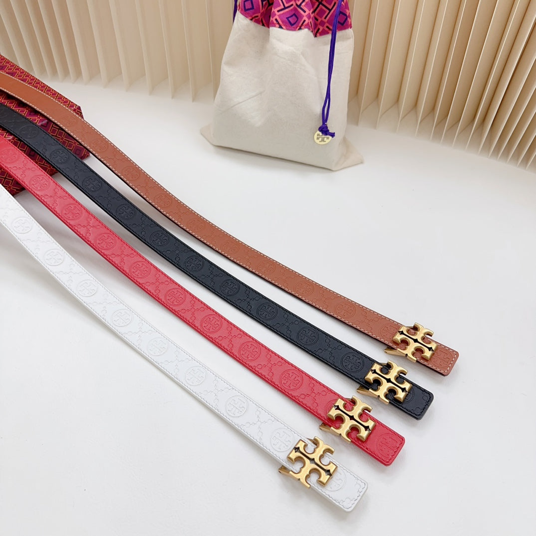 Tory Burch | Plain Leather Outlet Belts