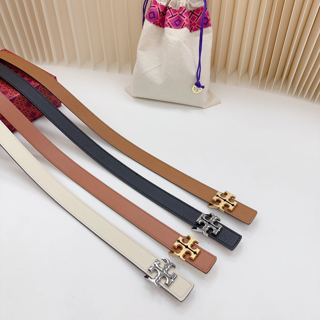 Tory Burch | Plain Leather Outlet Belts