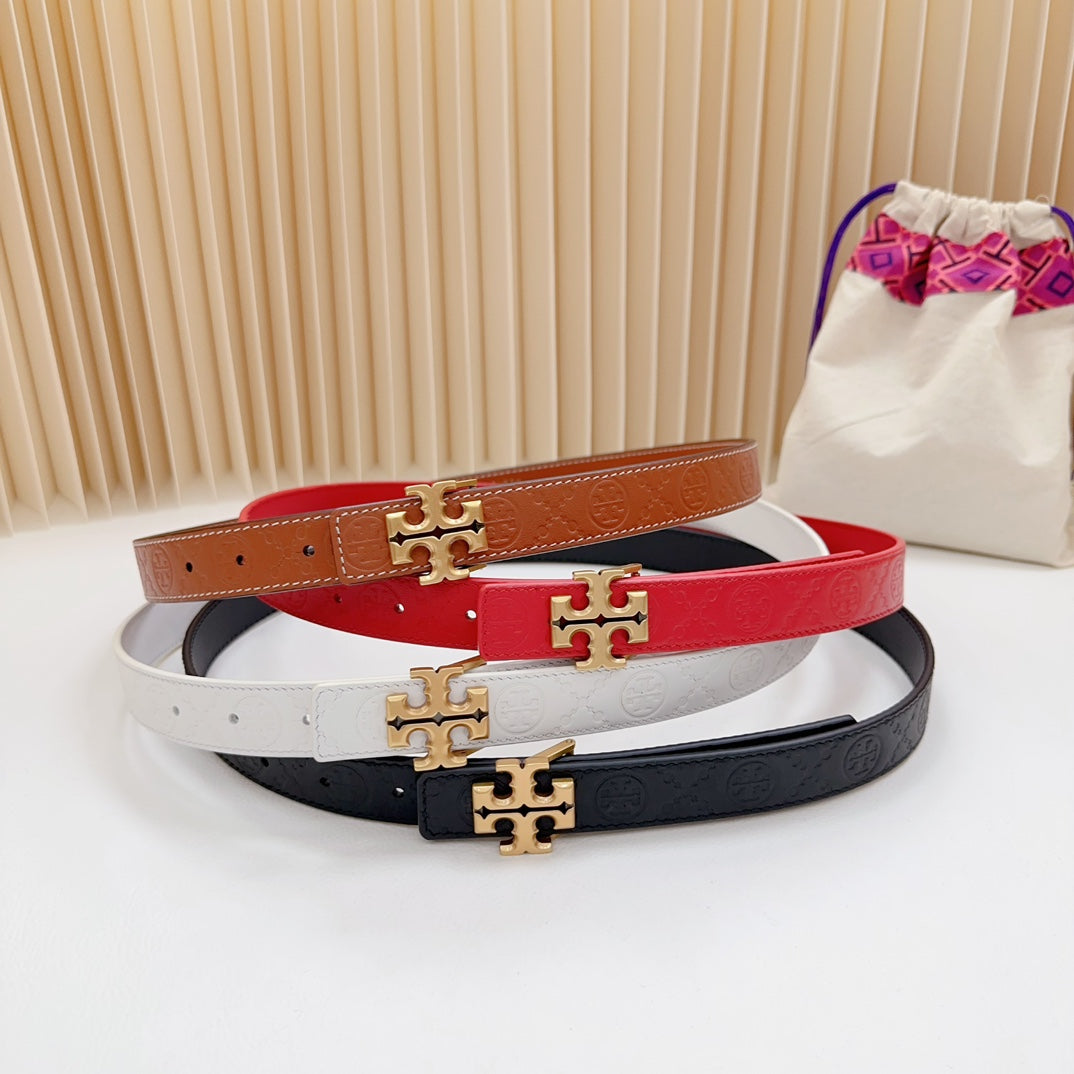 Tory Burch | Plain Leather Outlet Belts