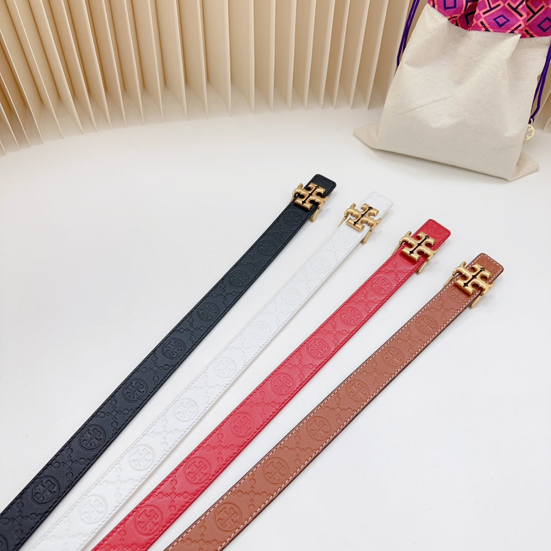 Tory Burch | Plain Leather Outlet Belts