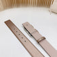 Valentino Garavani   vlogo signature belt in glossy calfskin 40mm