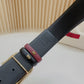 Valentino Garavani   vlogo signature belt in glossy calfskin 40mm