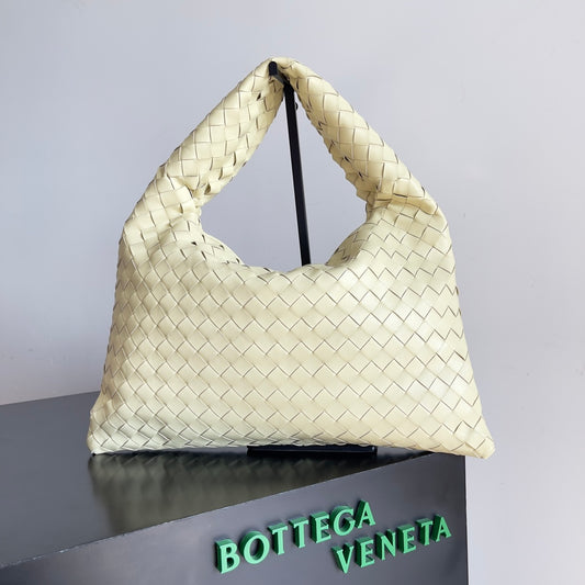 Bottega Veneta Women's Metallic Hop Large Leather Tote Bag