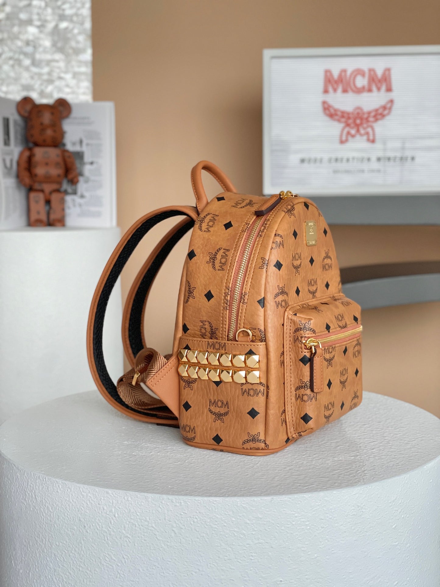 MCM MEDIUM BACKPACK