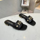 VERSACE SATIN SLIDES