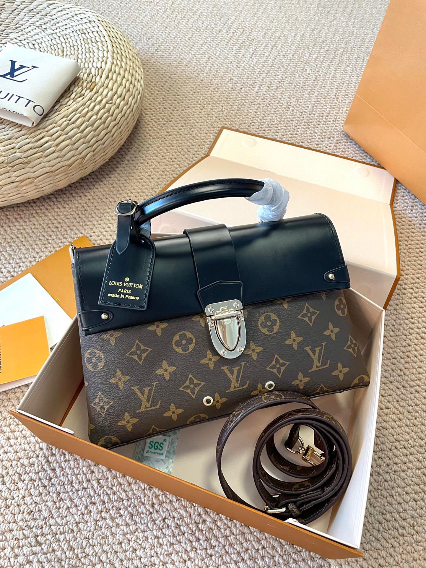 LV One Handle Flap Bag MM Monogram- VIP