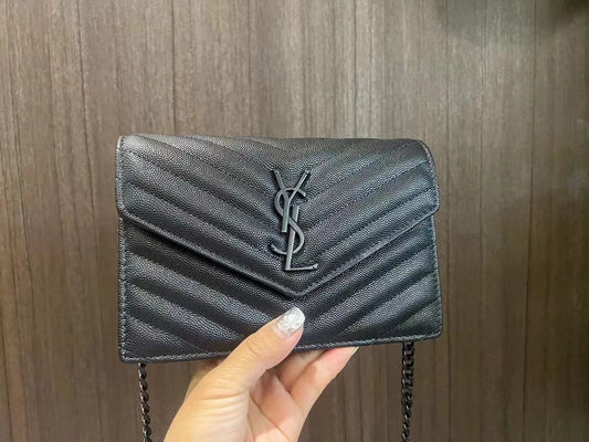 Saint Laurent Leather crossbody bag- VIP