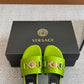 VERSACE SATIN SLIDES