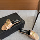 VERSACE SATIN SLIDES