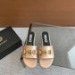 VERSACE SATIN SLIDES