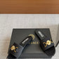 VERSACE SATIN SLIDES