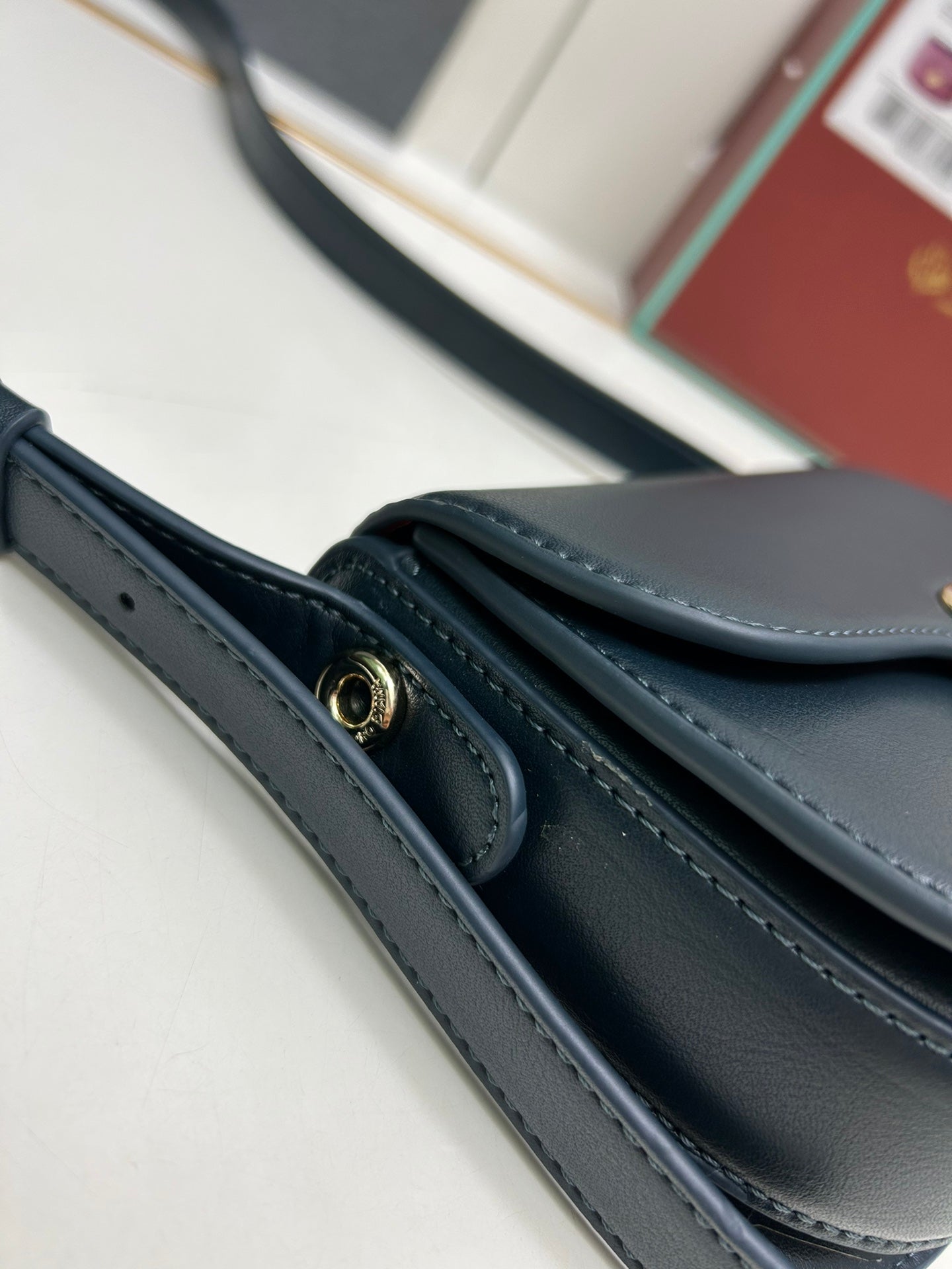 Loro Piana ghiera mini leather crossbody bag - lotus root