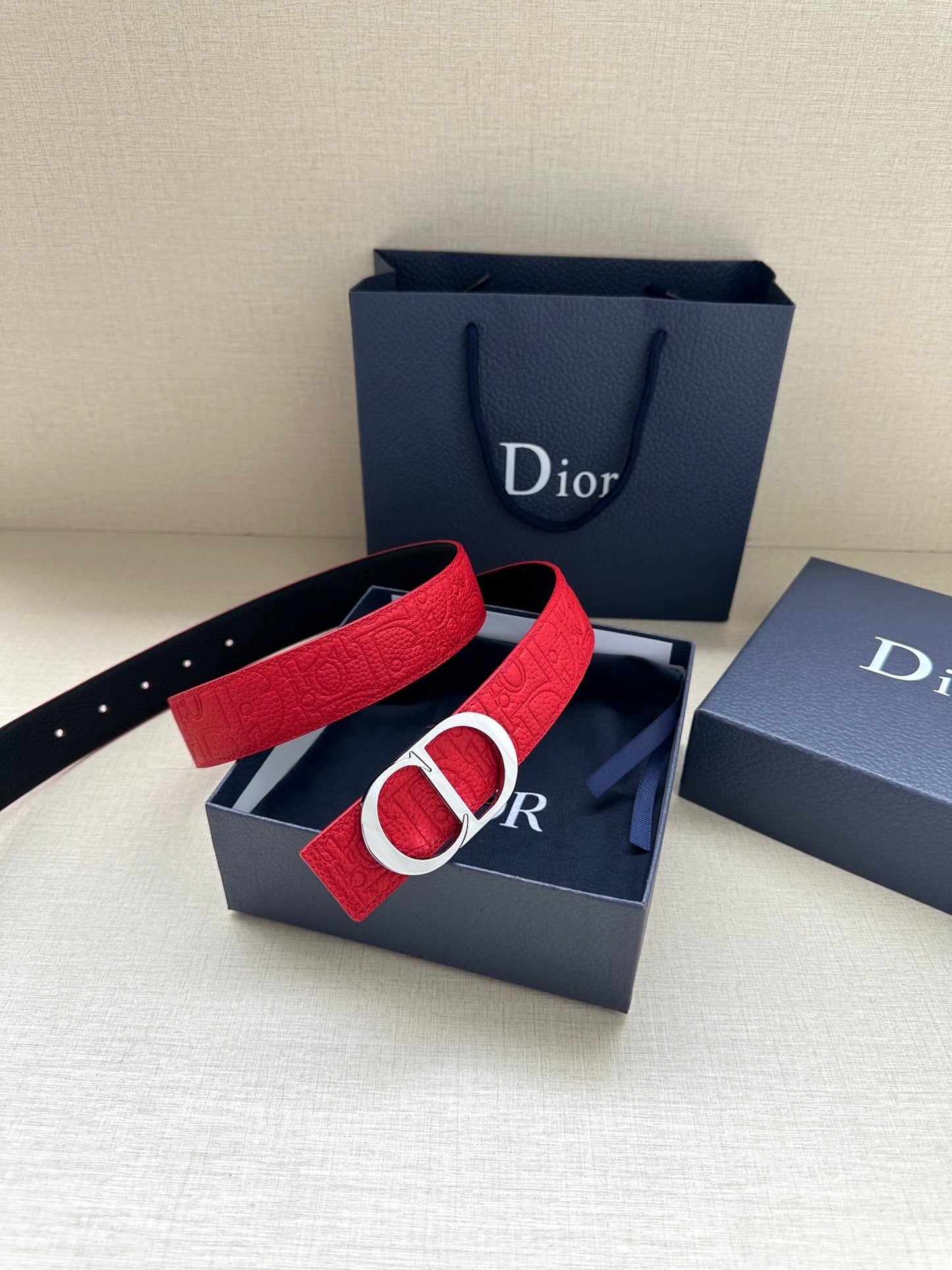 Christian Diorr | REVERSIBLE BELT STRAP