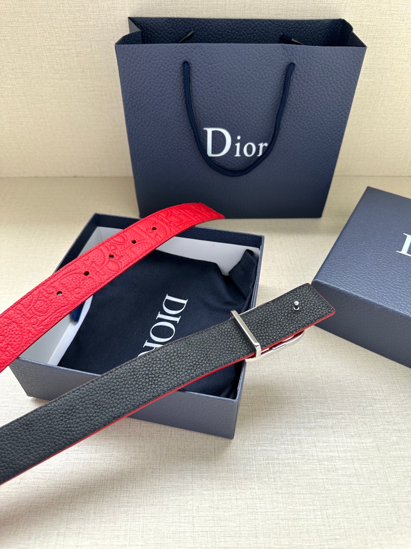 Christian Diorr | REVERSIBLE BELT STRAP