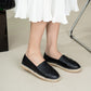 Classic Lambskin Black Chanel Espadrilles SHOE