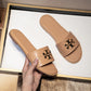 GIVENCHY Flat Logo Sandals- SHOE