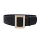 Rectangle Rhinestone Buckle Belt