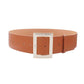 Rectangle Rhinestone Buckle Belt