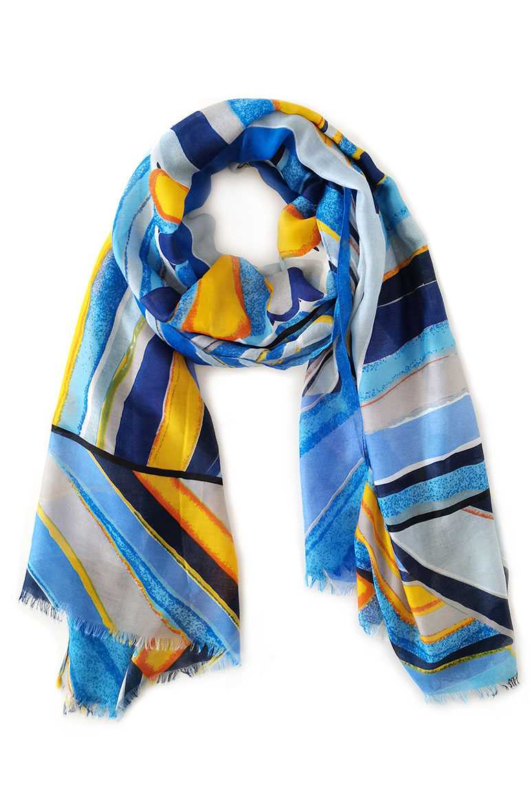 Abstract Print Scarf