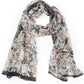 Paisley Print Chiffon Scarf