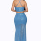 Sxy Back Sequin Maxi Dress