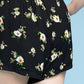 Plus Size Curvy, Floral Print Flowy Shorts