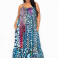 Printed Voluminous Maxi Dress