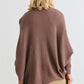 Batwing Sleeve Open Front Cardigan