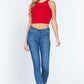 Halter Neck Crop Top